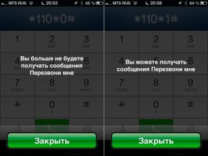 Как отправить просьбу перезвонить с билайна